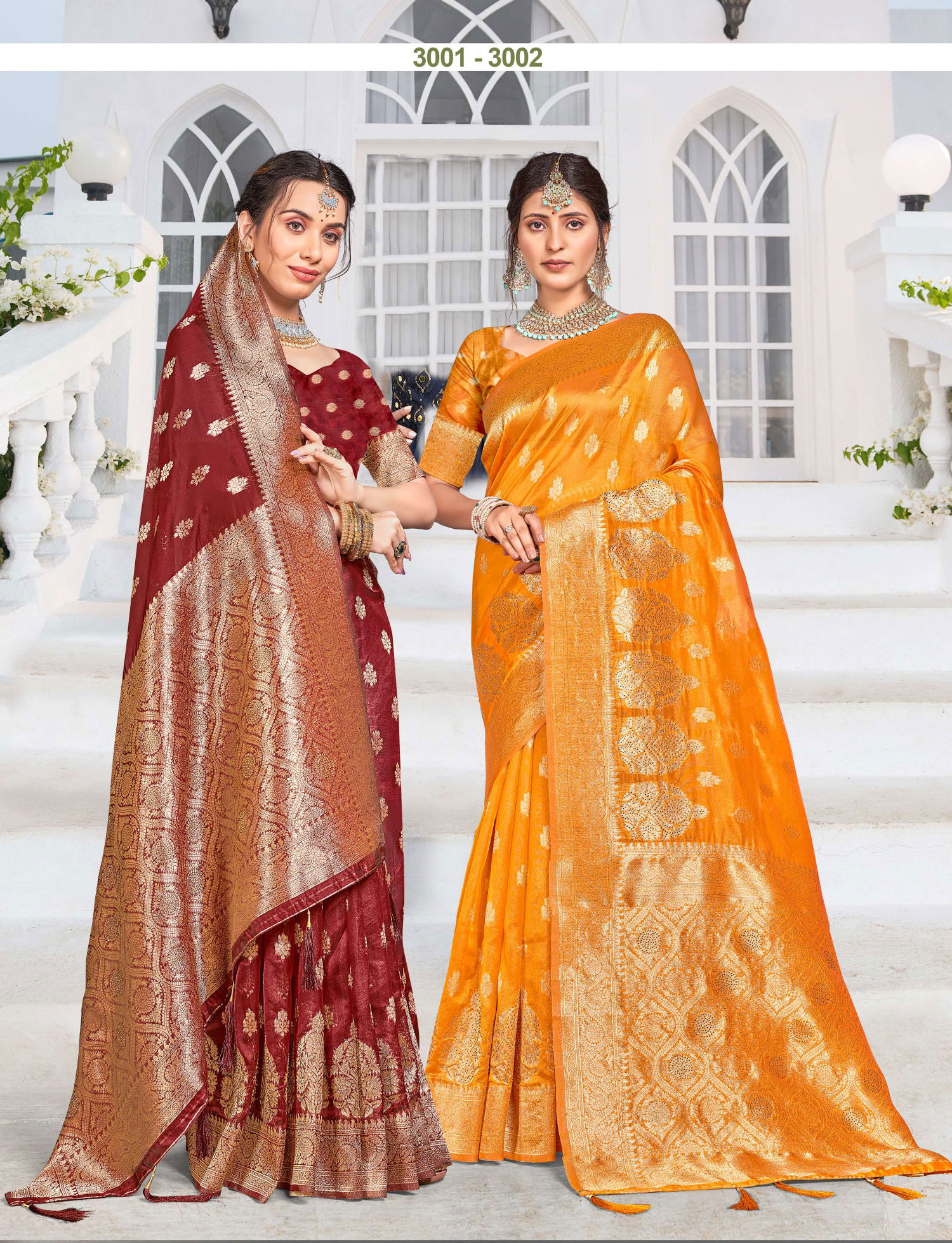 Kasturba Vol 3 By Saroj Designer Sarees Catalog
